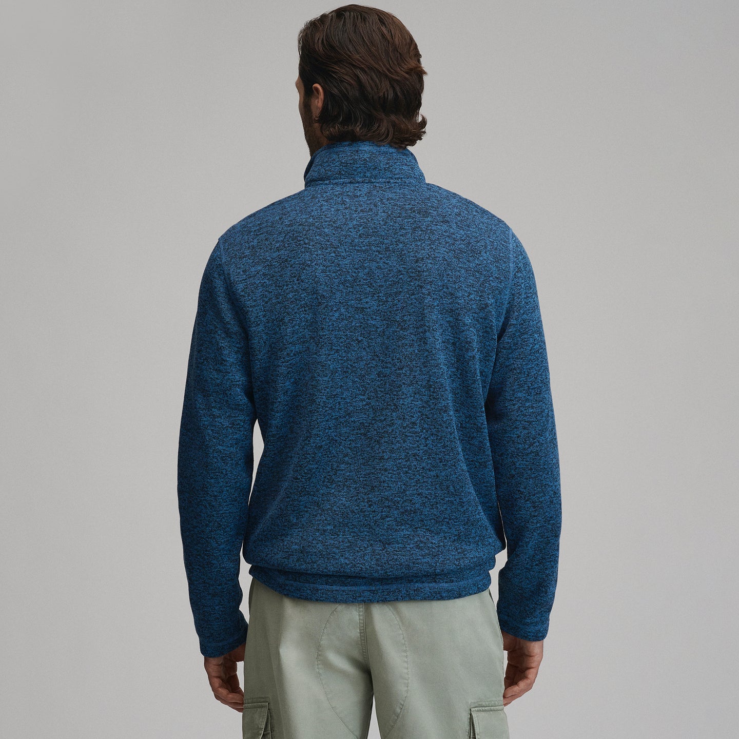 Radiator Fleece 1/4 Zip-Dk Chambray-2