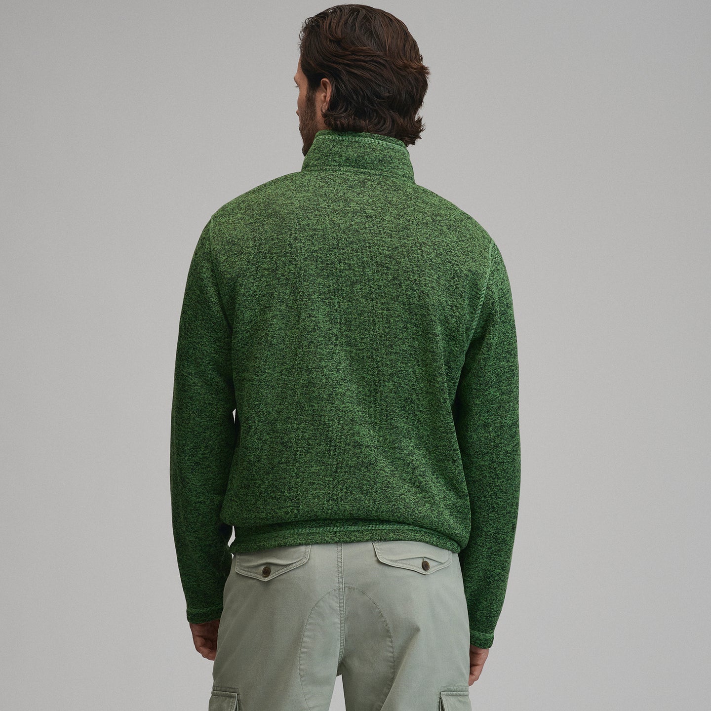 Radiator Fleece 1/4 Zip-Light Moss-10