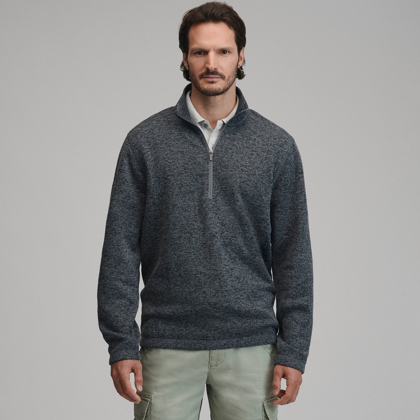 Radiator Fleece 1/4 Zip-Slate-13