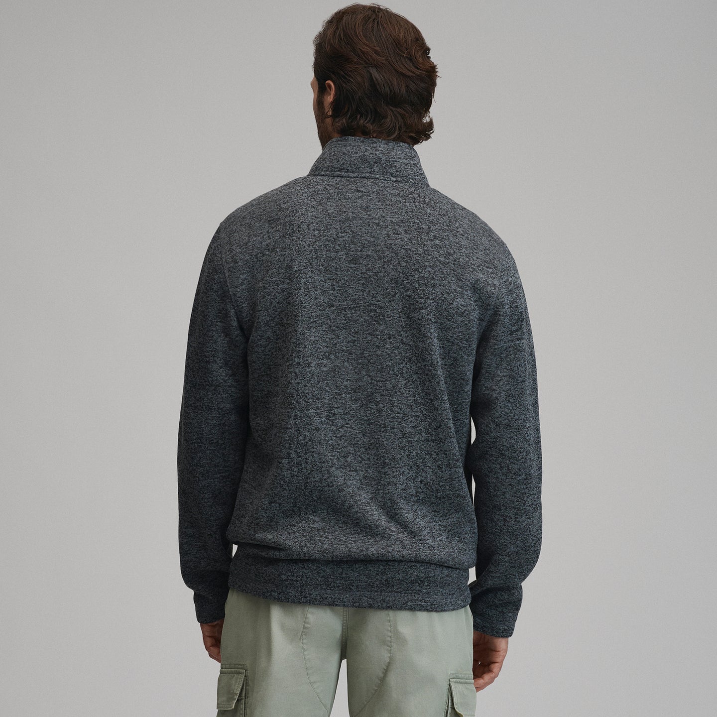 Radiator Fleece 1/4 Zip-Slate-14