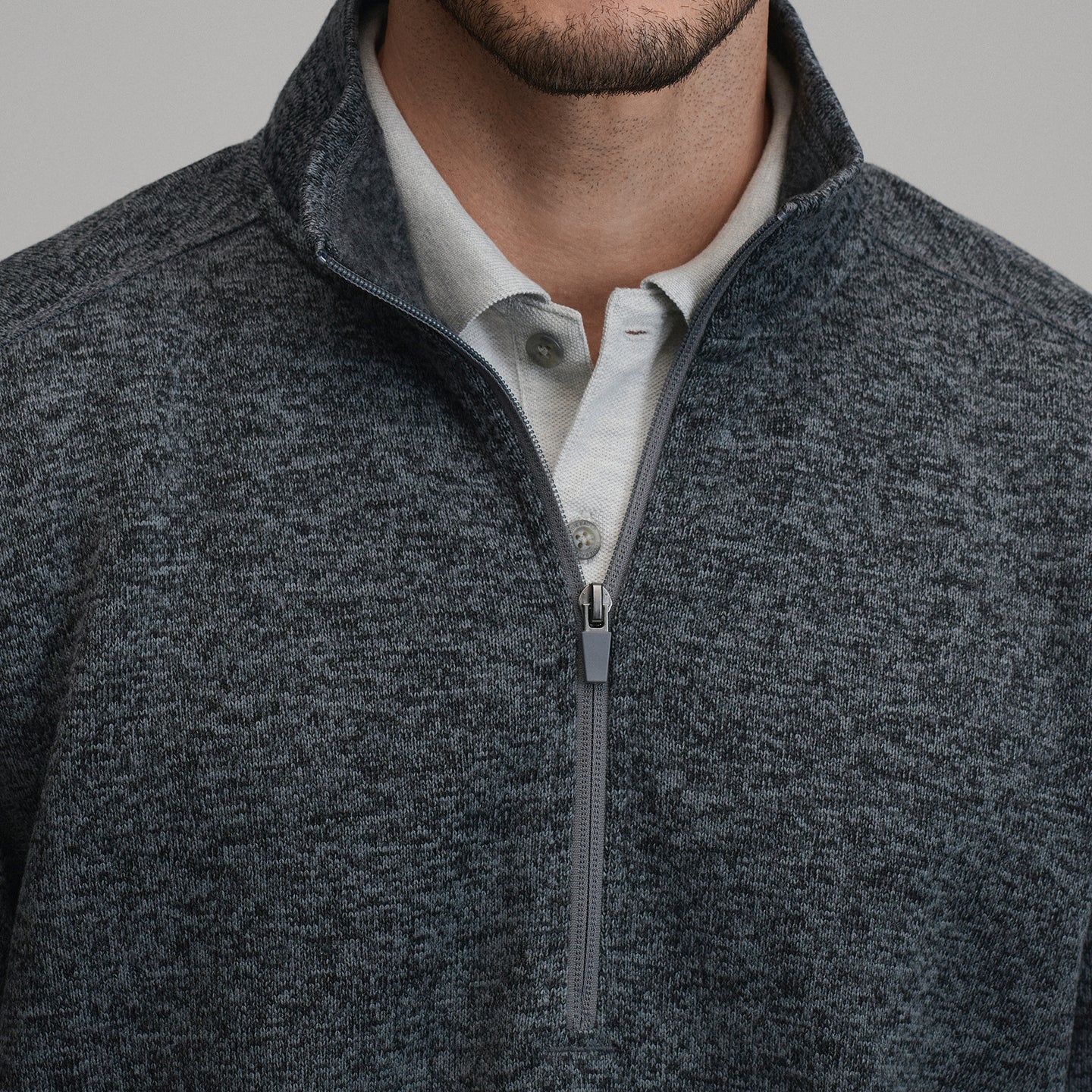 Radiator Fleece 1/4 Zip-Slate-15