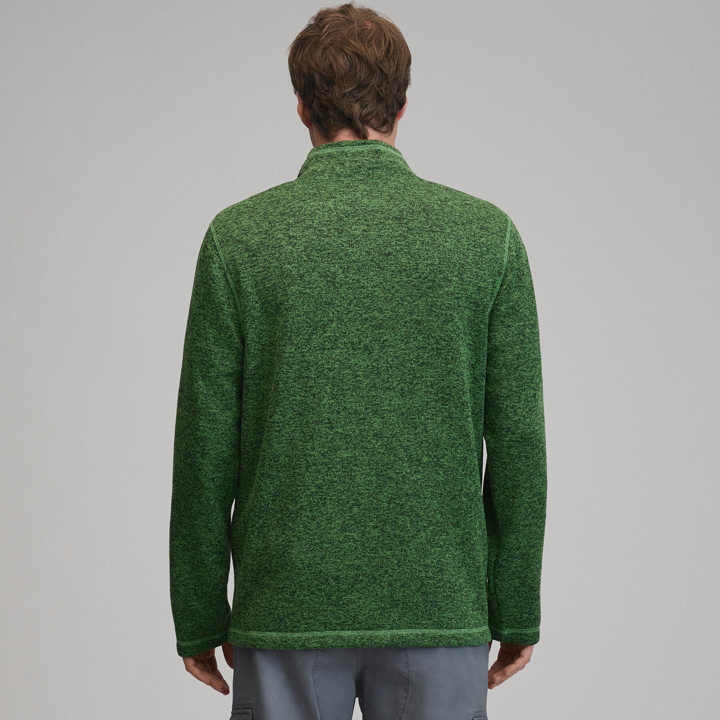 Radiator Fleece Snap Mock 2.0-Light Moss-10