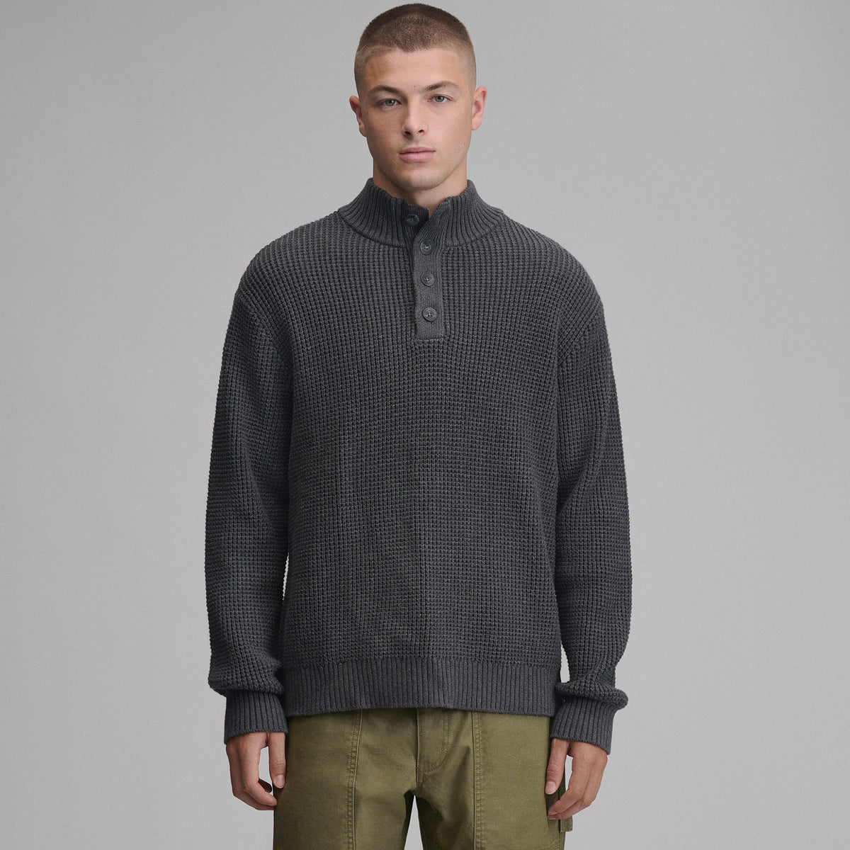 Signature Button Mock Neck-Htrgry-5