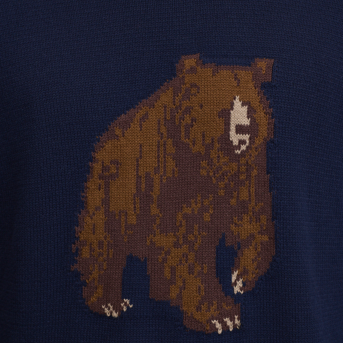 Classic Crew Bear-Navy-3