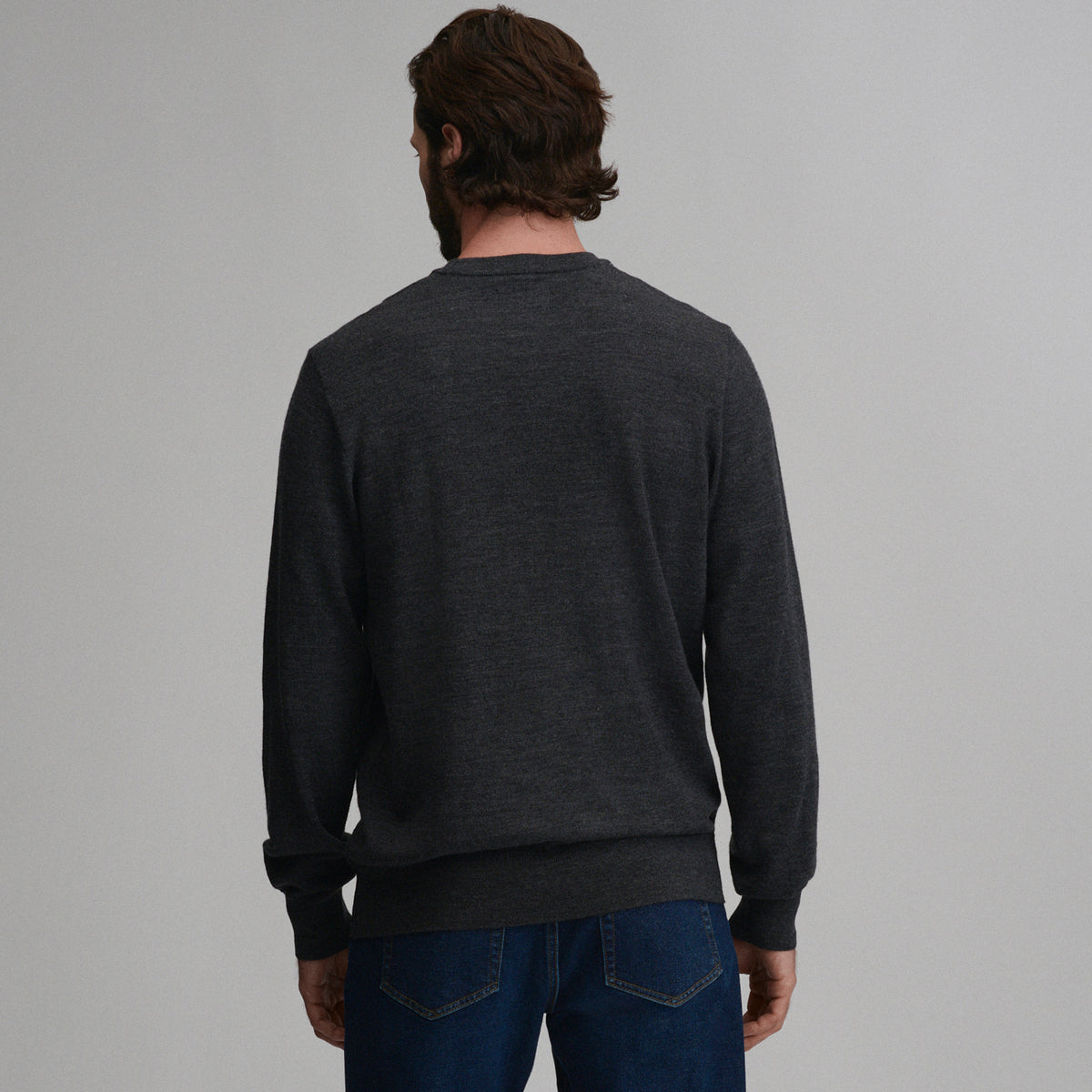 Signature Merino Crew-Charcoal Heather-6
