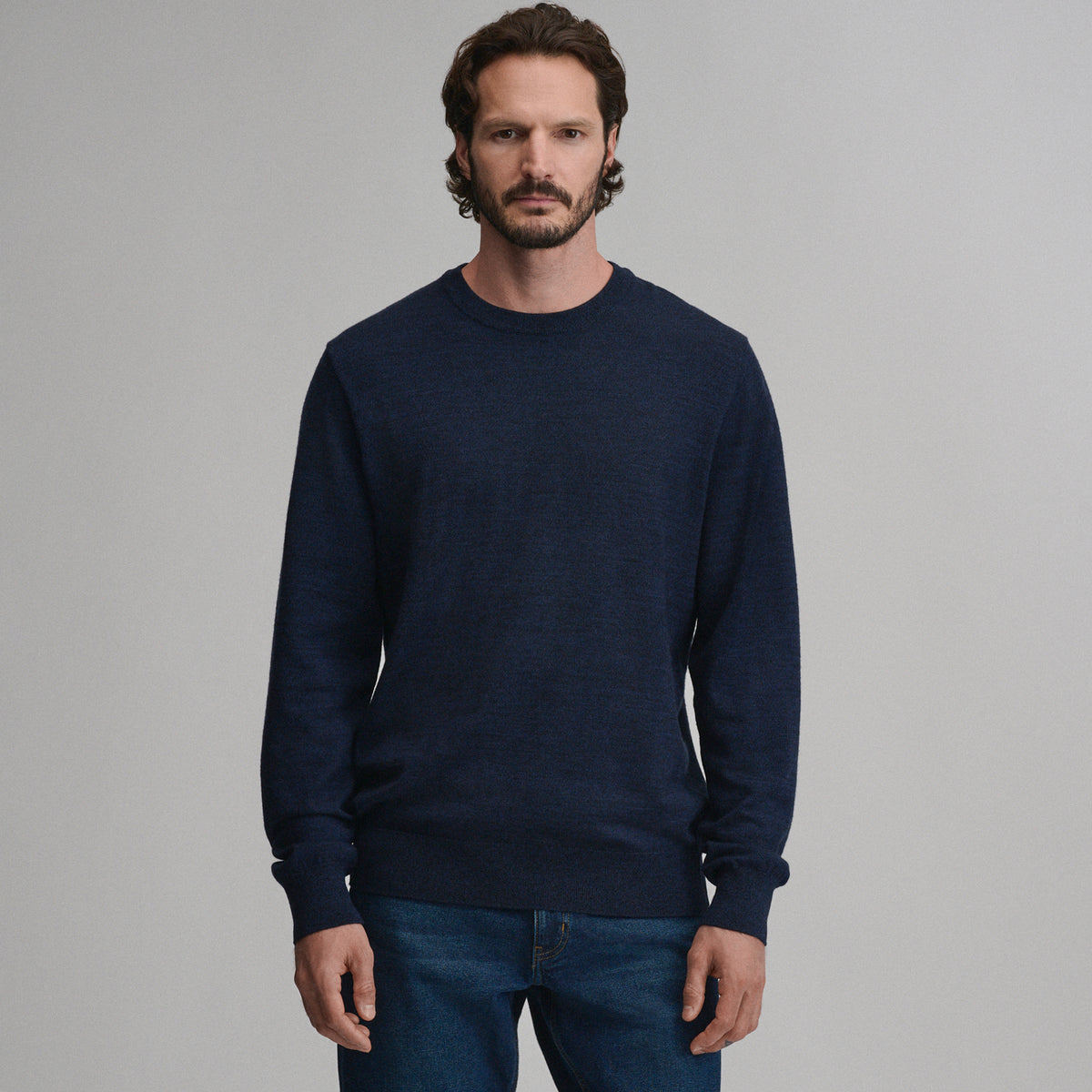 Signature Merino Crew-Navy/Heather-13