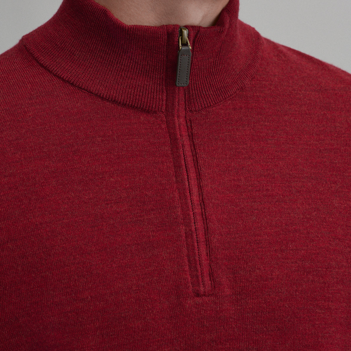Signature Merino QTR Zip-Blossom-11
