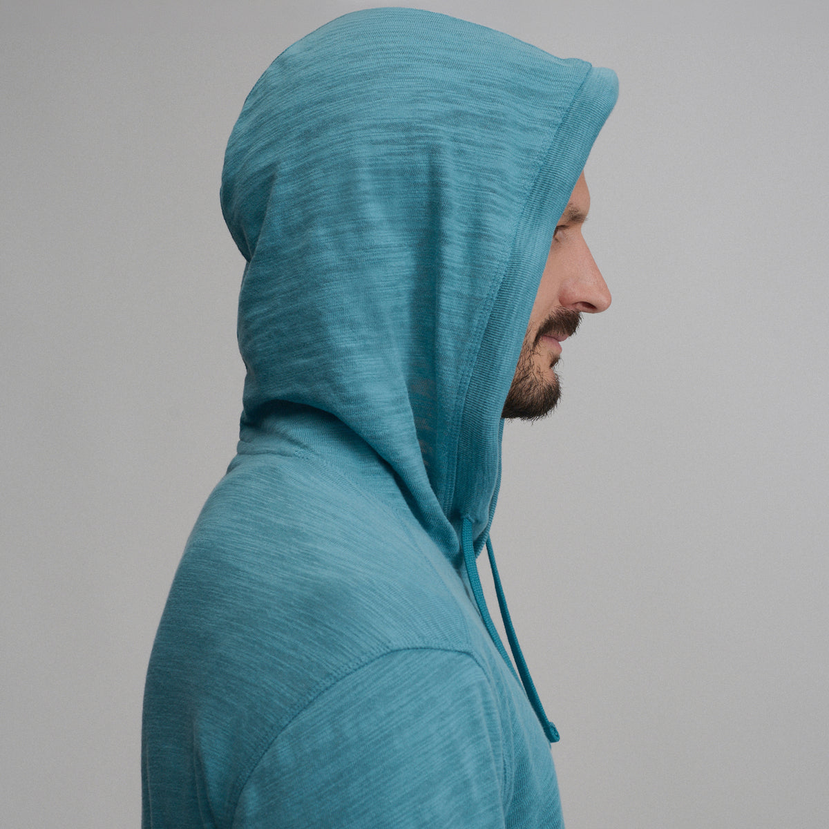 Slub Hoodie-Azure-4