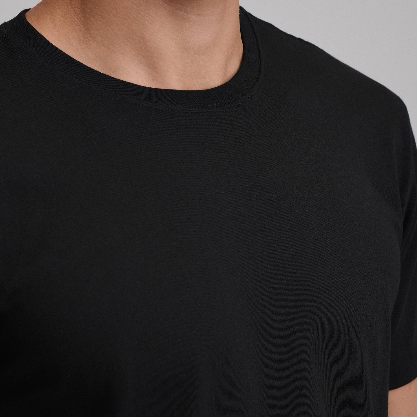 Men's Legend Wash 100% Cotton Short-Sleeve Classic T-Shirt-Black-11