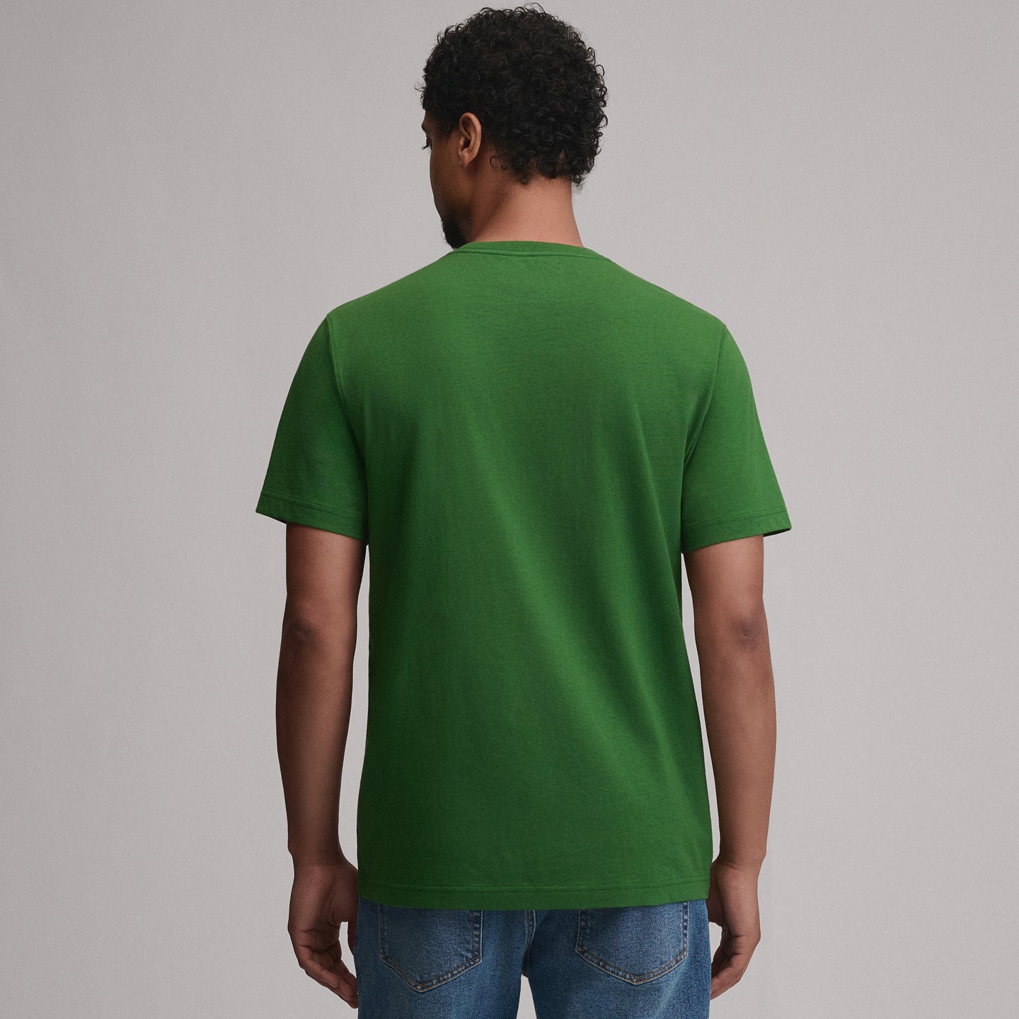 Men's Legend Wash 100% Cotton Short-Sleeve Pocket T-Shirt-Asparagus-10
