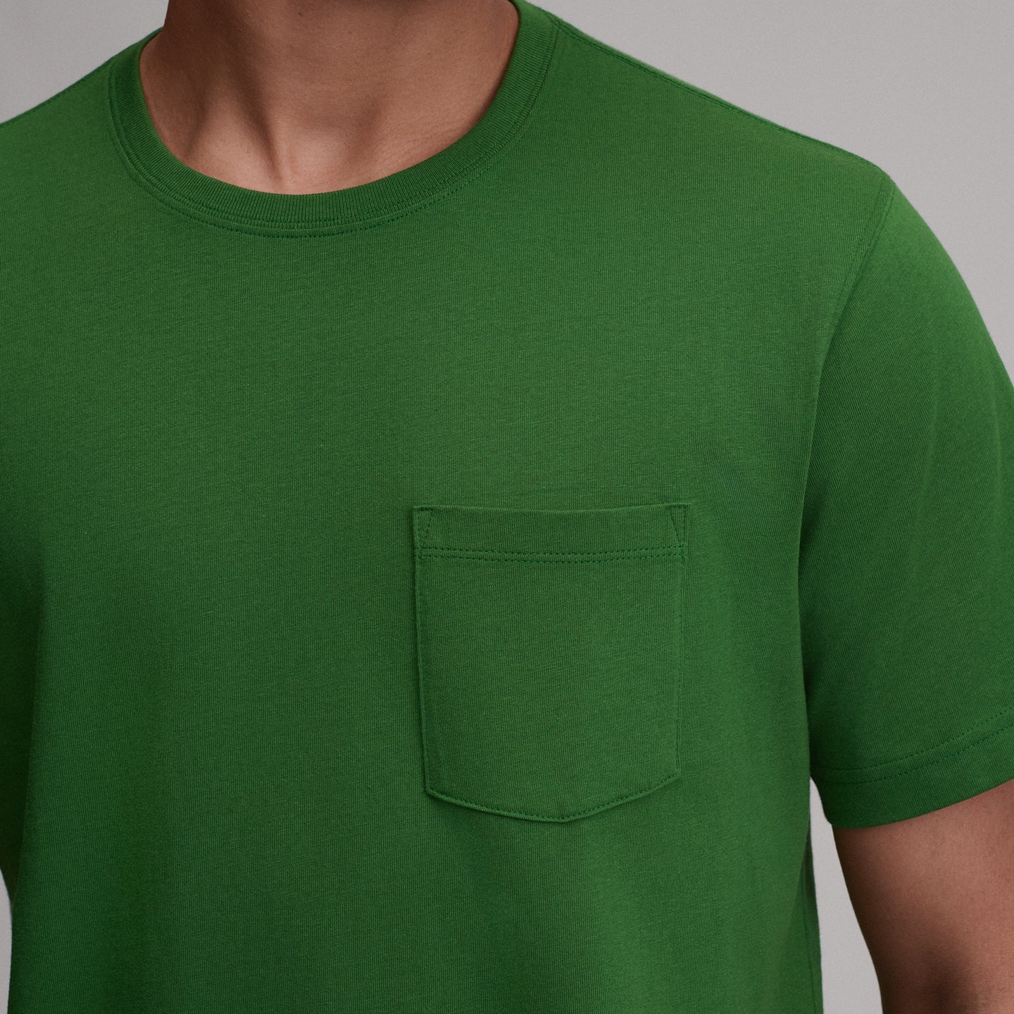 Men's Legend Wash 100% Cotton Short-Sleeve Pocket T-Shirt-Asparagus-11