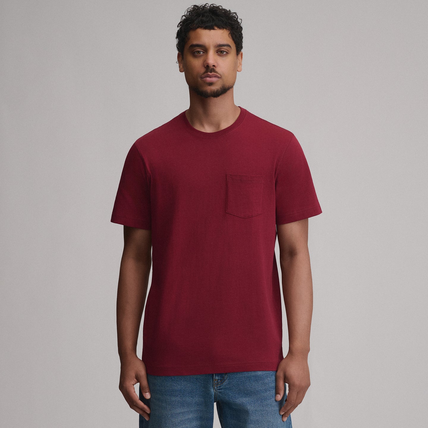 Men's Legend Wash 100% Cotton Short-Sleeve Pocket T-Shirt-Blossom-13