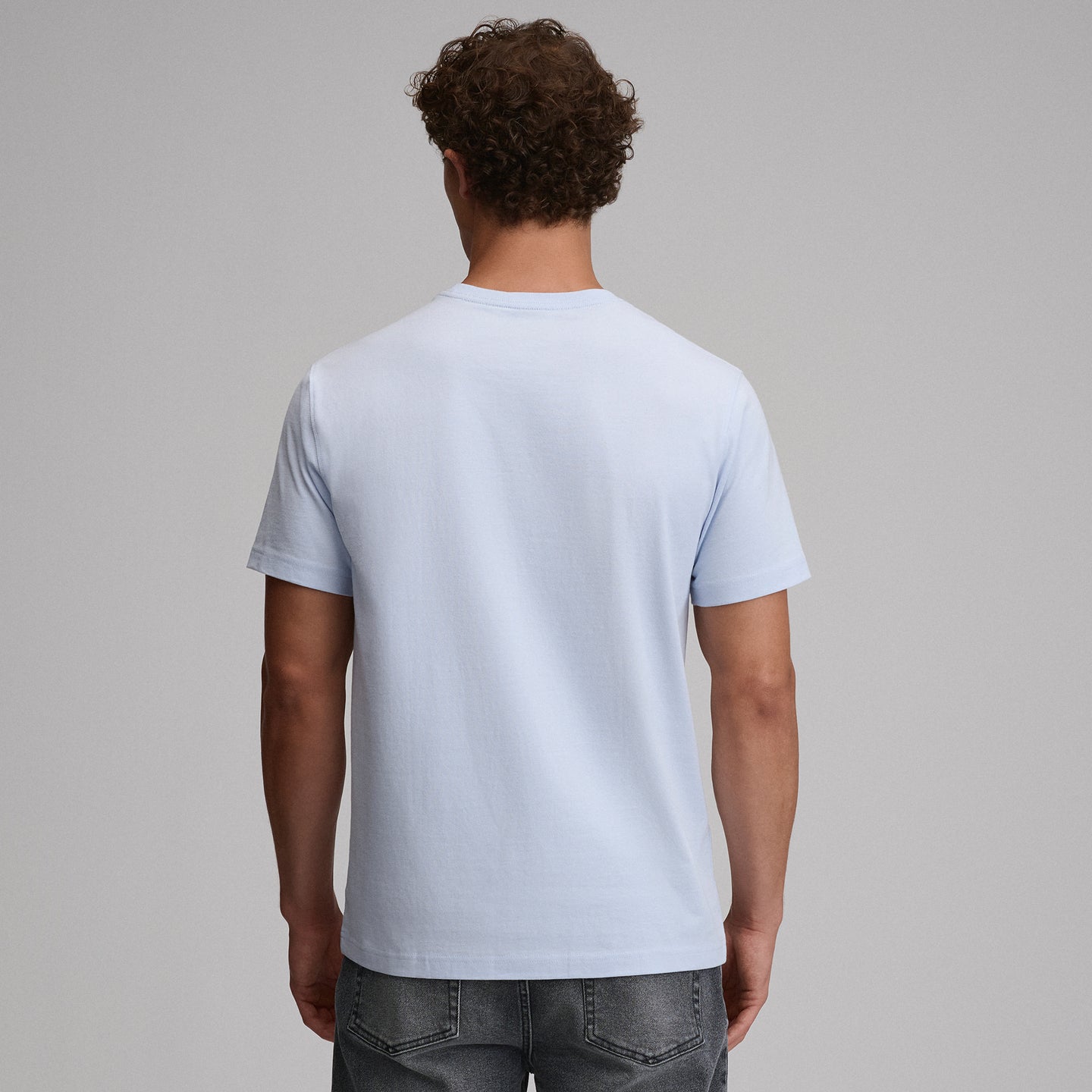 Men's Legend Wash 100% Cotton Short-Sleeve Pocket T-Shirt-Ice-31