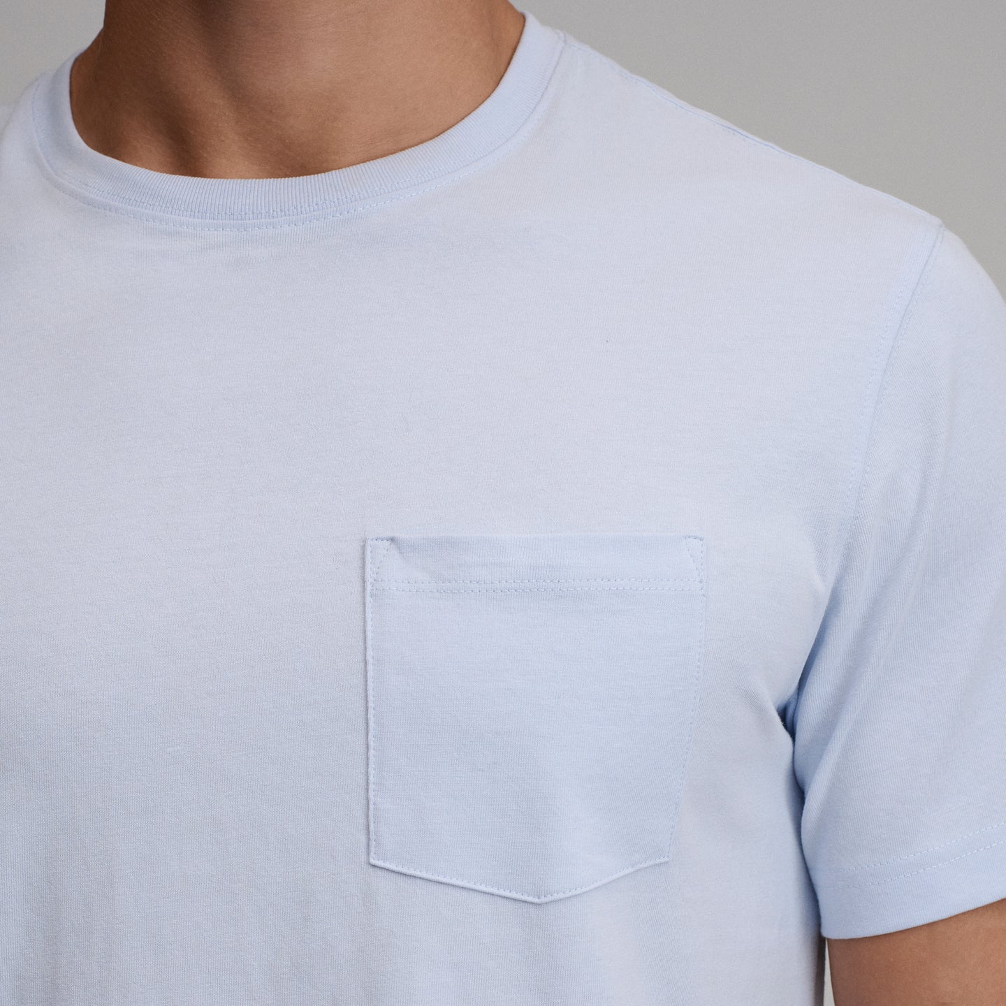 Men's Legend Wash 100% Cotton Short-Sleeve Pocket T-Shirt-Ice-32