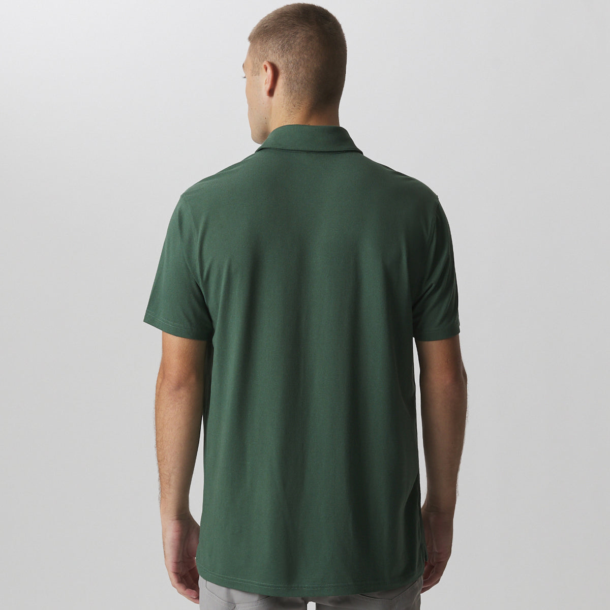 Men's Mountain Trek 2.0 Polo-Dk Hunter-4