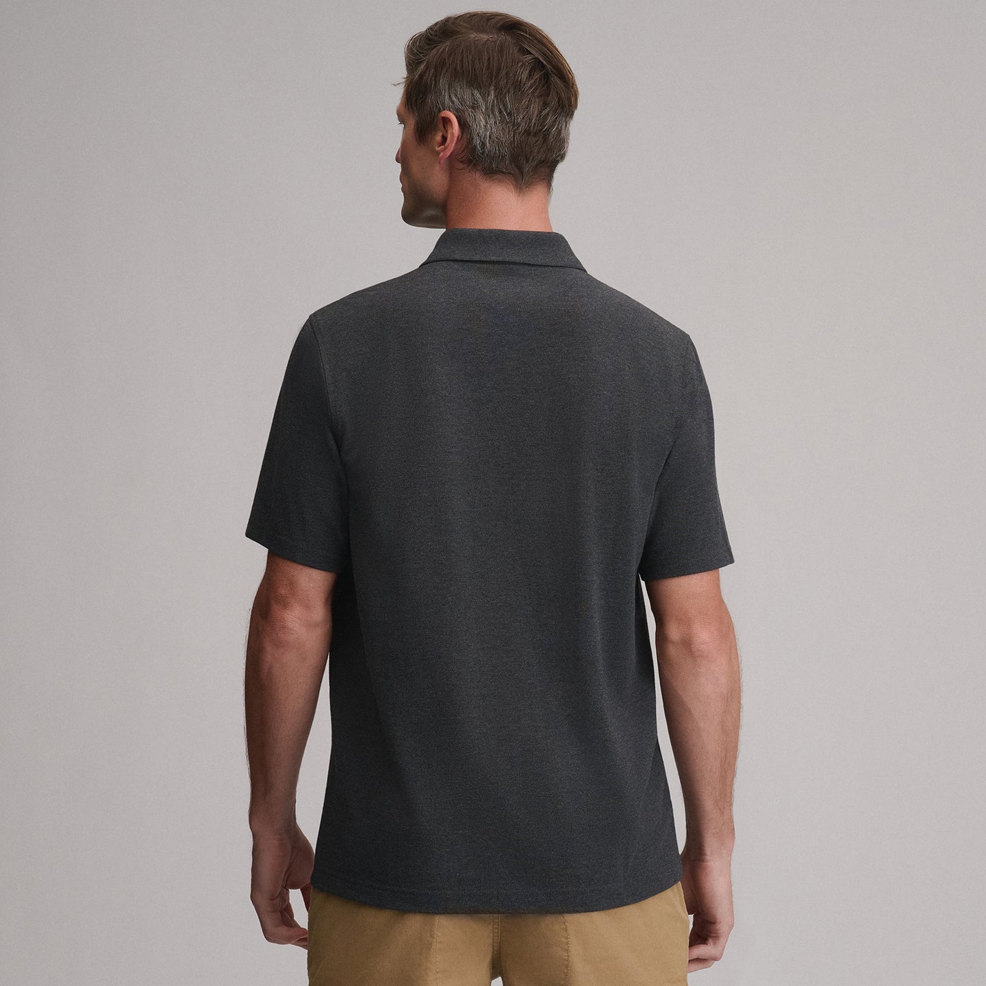 Men's Signature Piqué Short-Sleeve Polo-Dkcharchtr-10