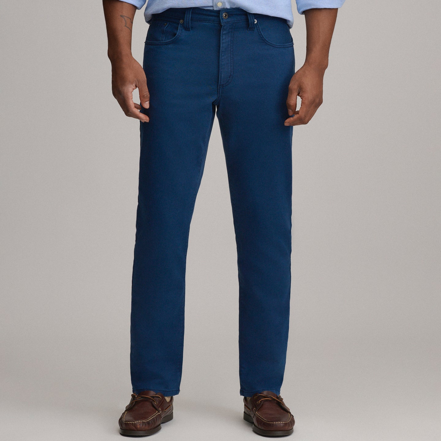 Stretch Terry 5PKT Pant-Brook-1