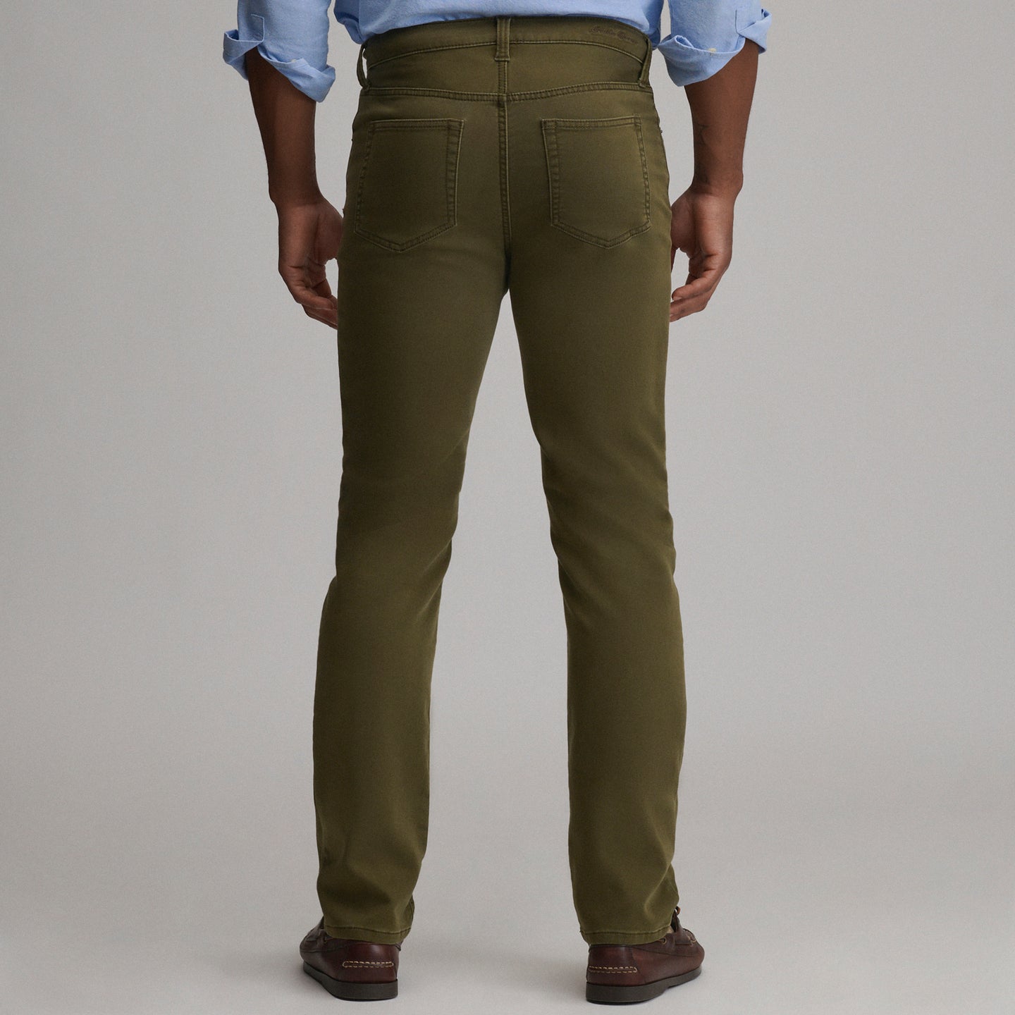 Stretch Terry 5PKT Pant-Deep Olive-7