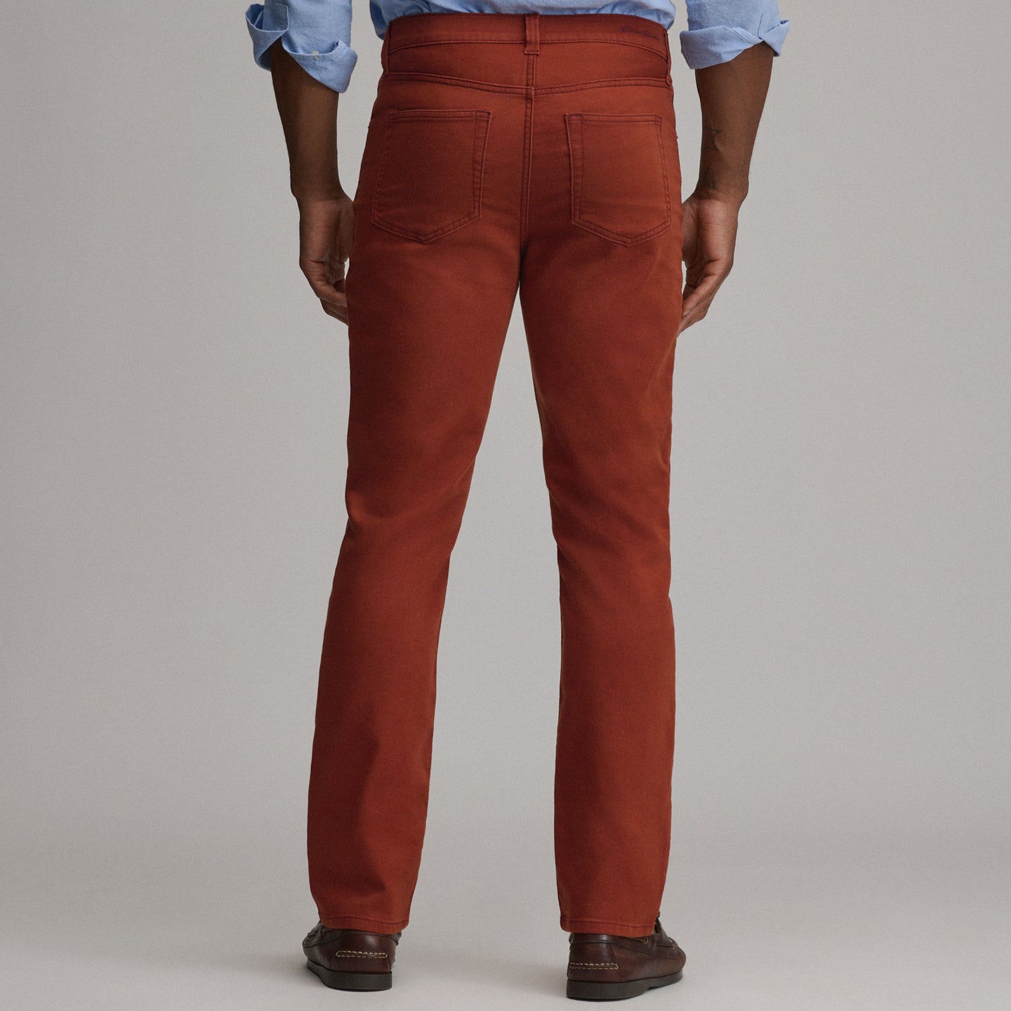 Stretch Terry 5PKT Pant-Sable-17
