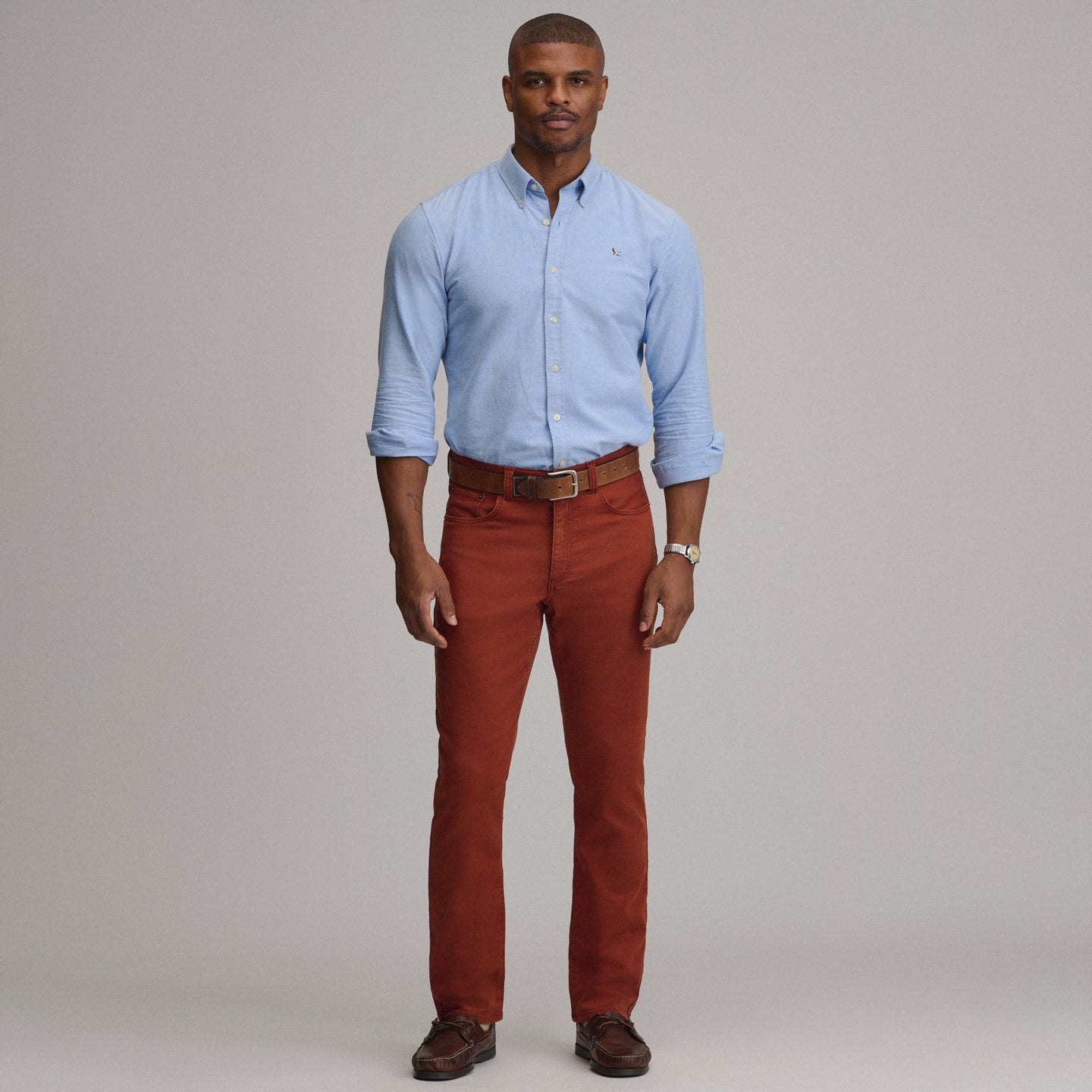 Stretch Terry 5PKT Pant-Sable-20