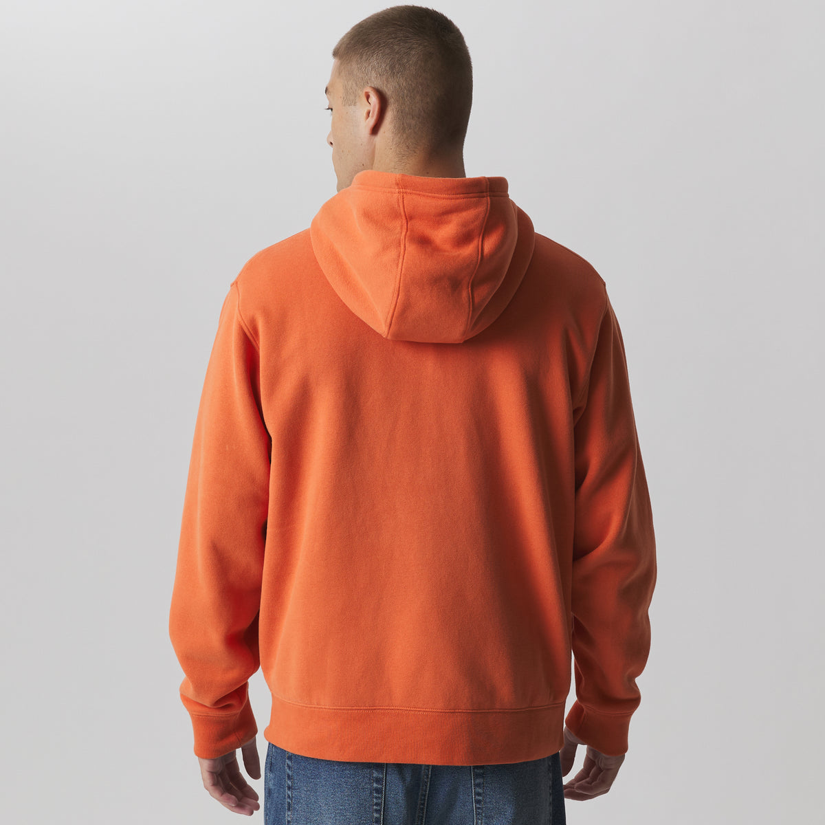 Men's Vintage Soft Full-Zip Sweatshirt-Carrot-2
