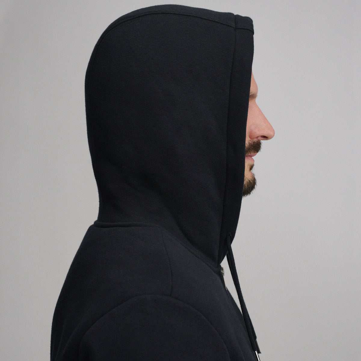 The Vintage Soft Lined FZ Sweatshirt-Black-4