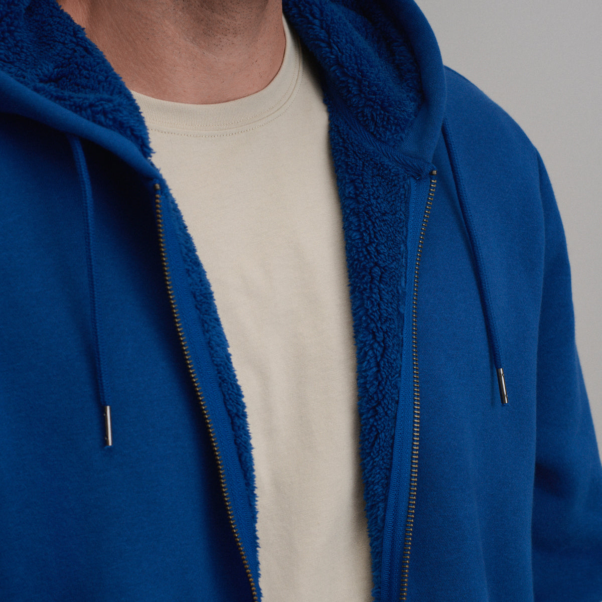 The Vintage Soft Lined FZ Sweatshirt-Royal-9