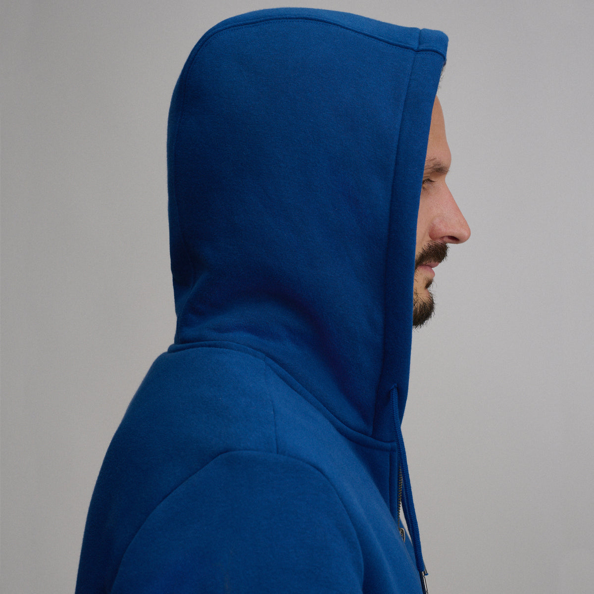The Vintage Soft Lined FZ Sweatshirt-Royal-10