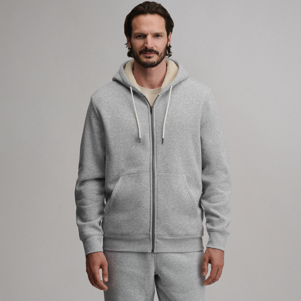 The Vintage Soft Lined FZ Sweatshirt-Htrgry-25