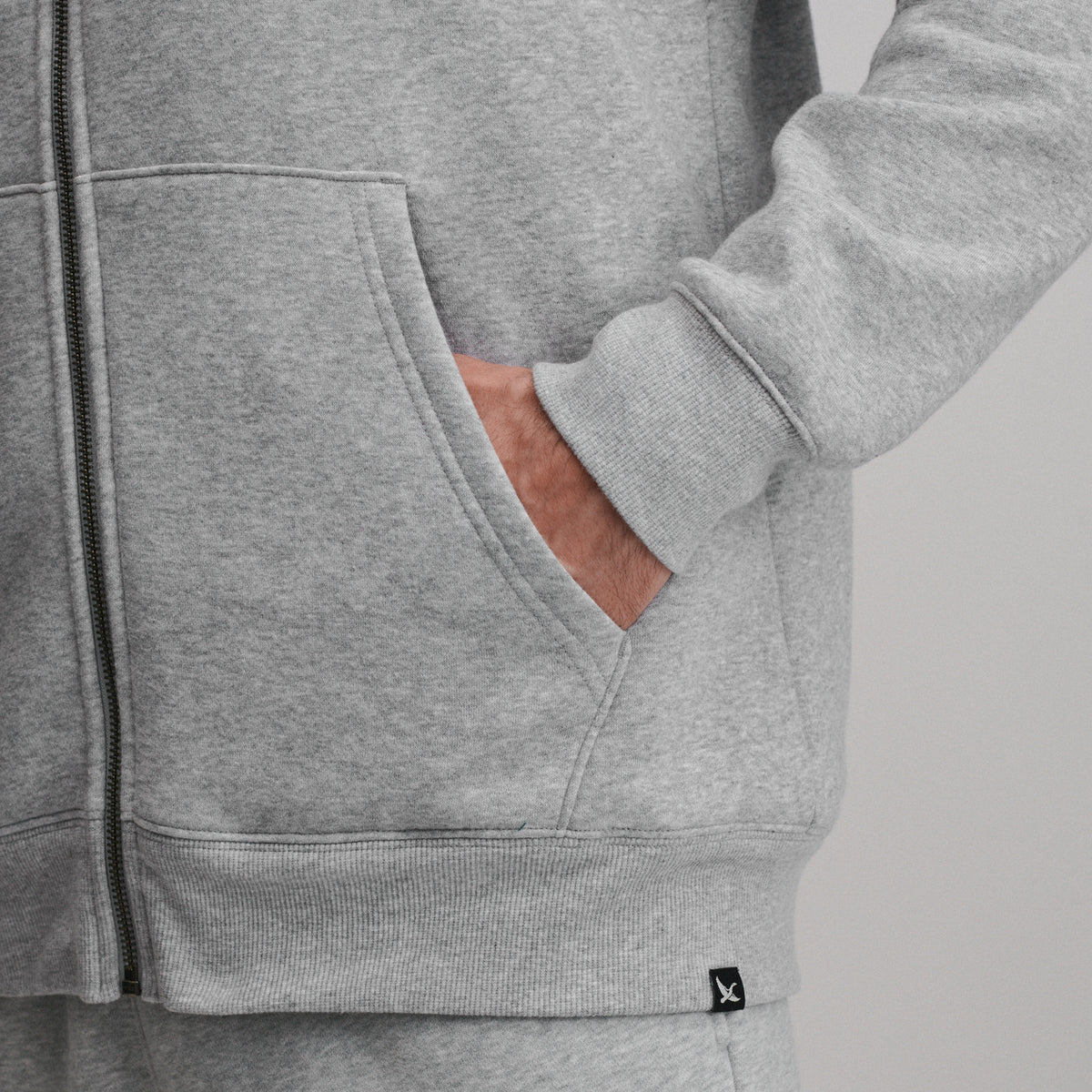 The Vintage Soft Lined FZ Sweatshirt-Htrgry-29