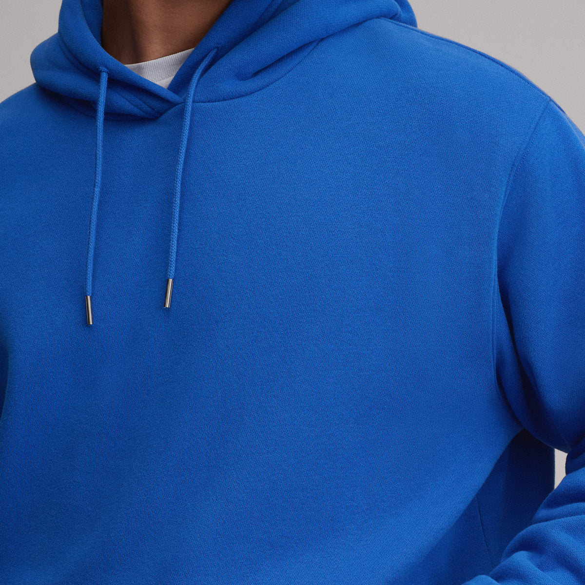 Men's Vintage Soft Pullover Hoodie-Brilliant Blue-3