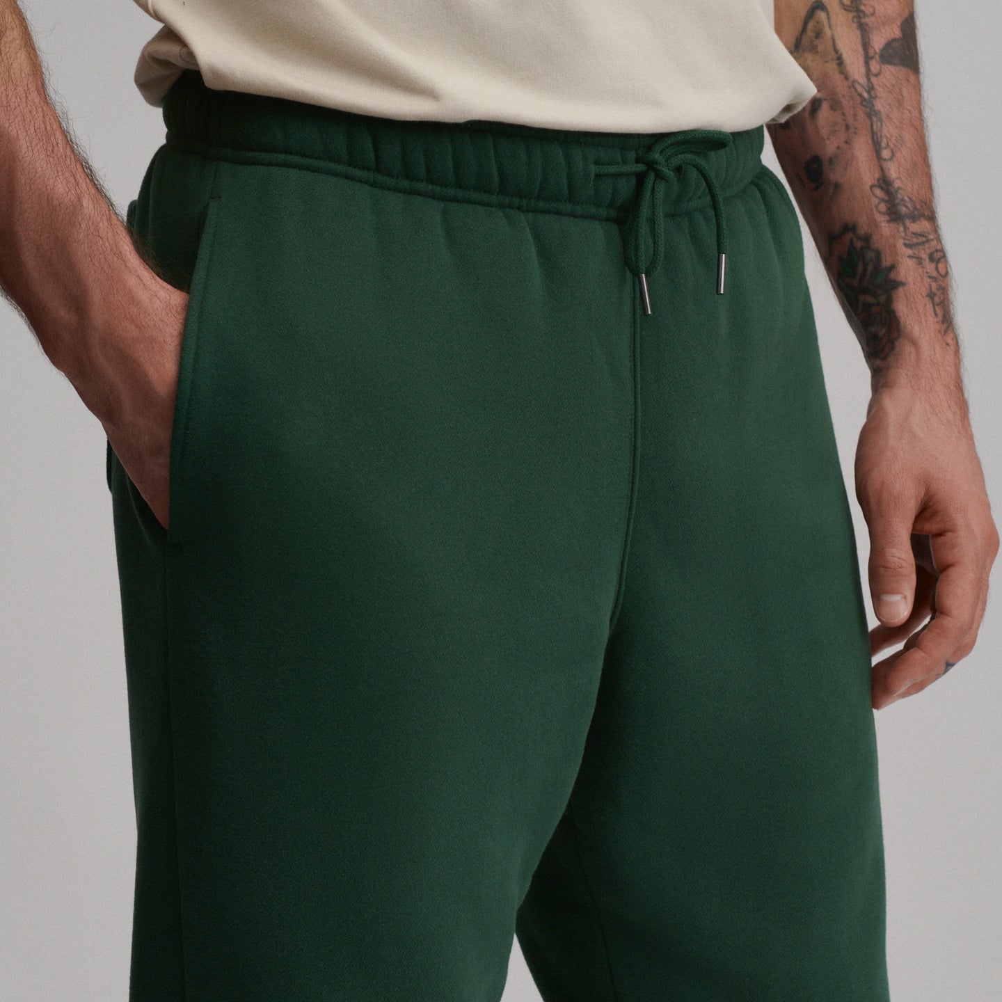 The Vintage Soft Lined Sweatpant-Dark Mint-7