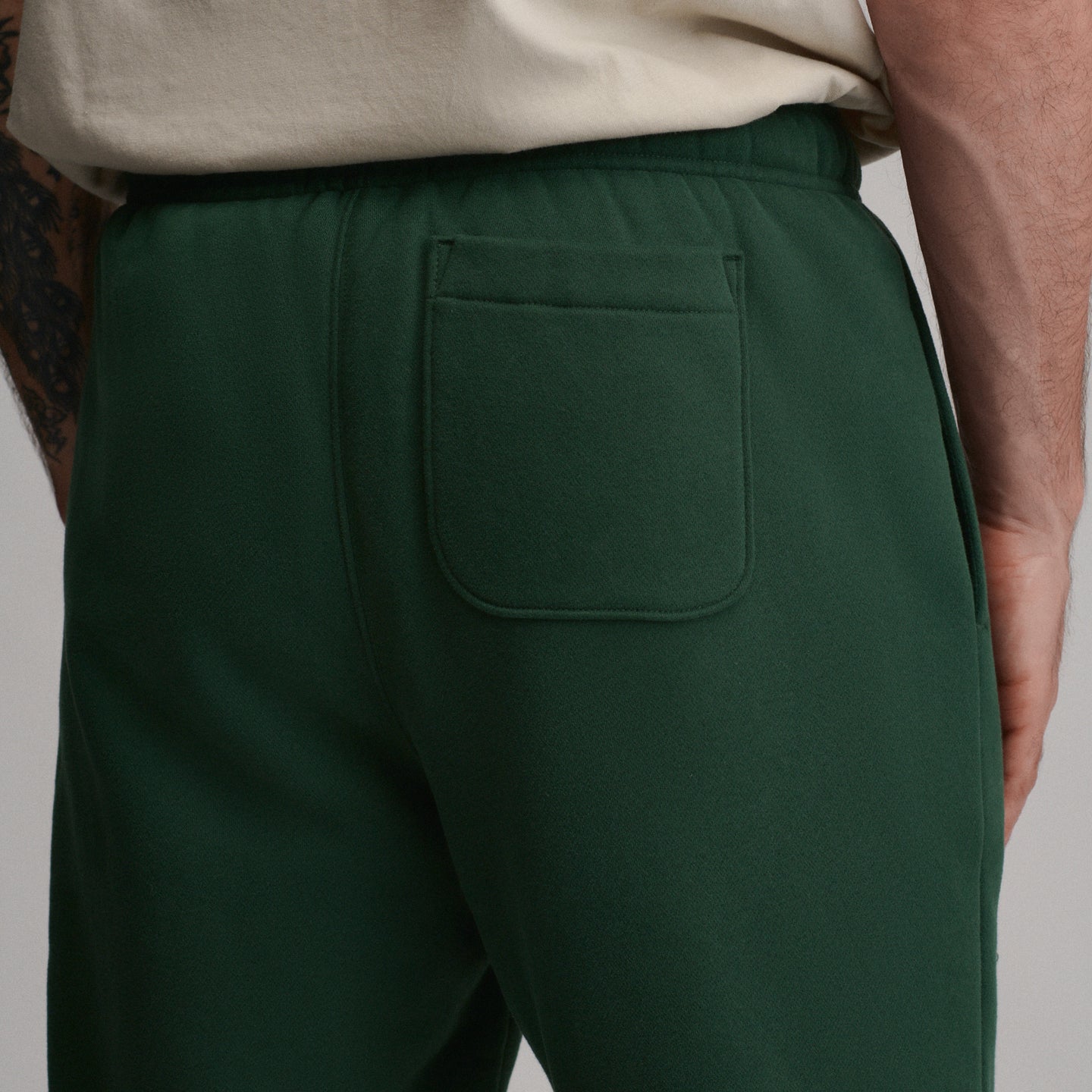The Vintage Soft Lined Sweatpant-Dark Mint-8