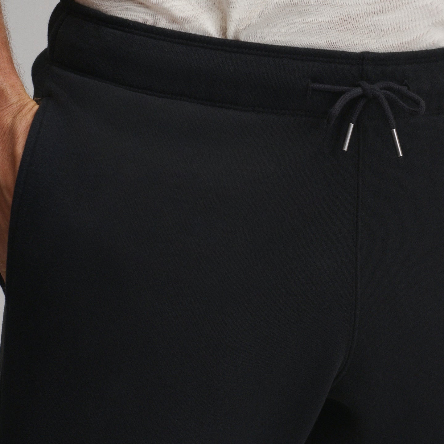 Men's Vintage Soft Classic Fit Jogger Sweatpants-Black-13
