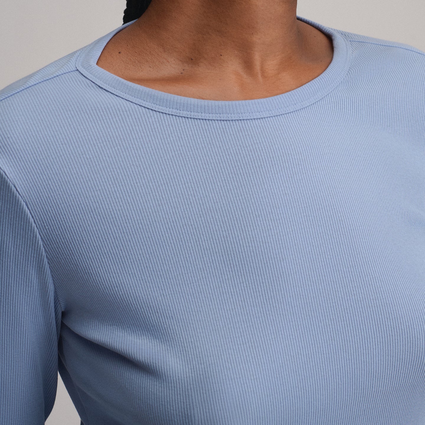 Women's Softline Rib Long-Sleeve Crew-Cascade-11
