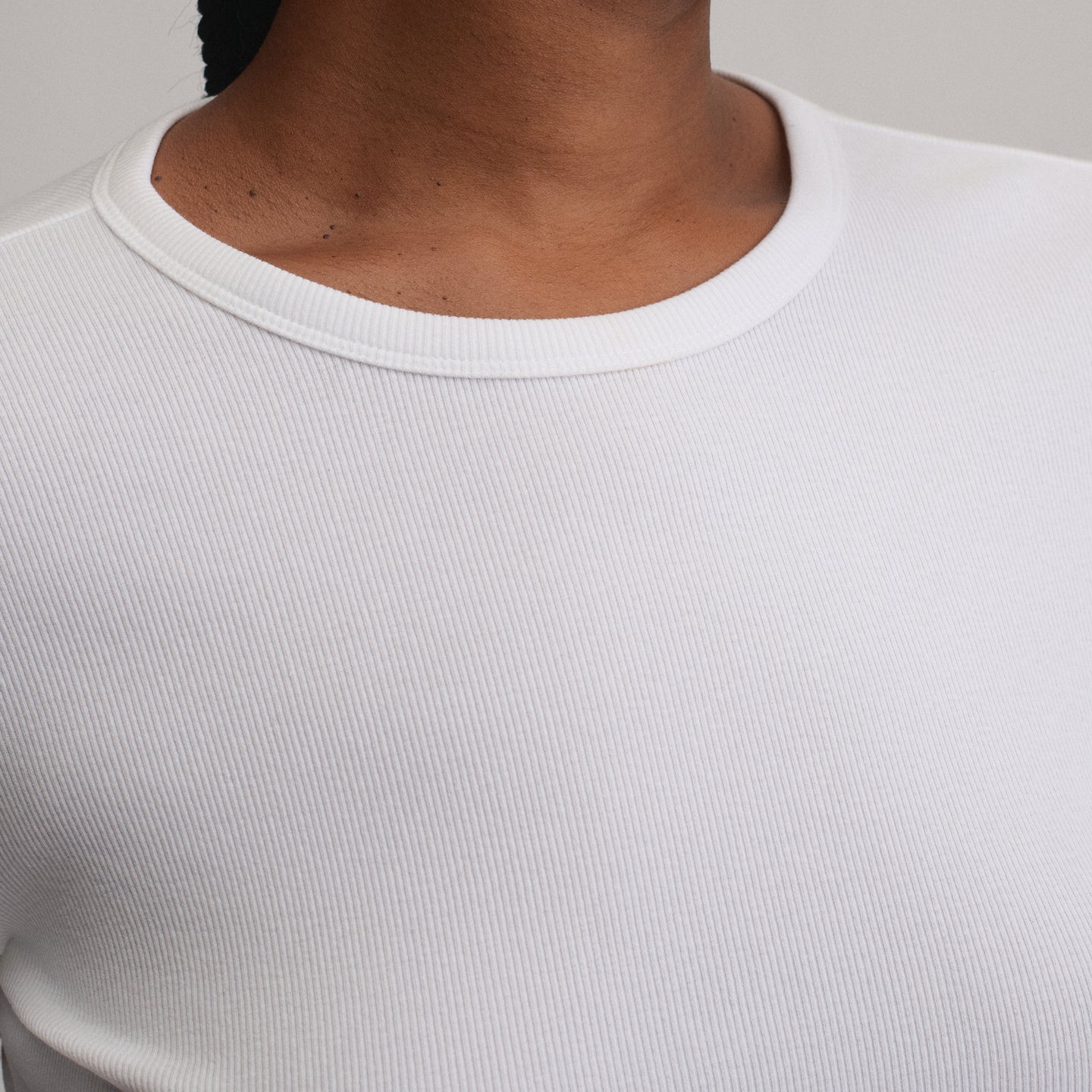Women's Softline Rib Long-Sleeve Crew-White-27