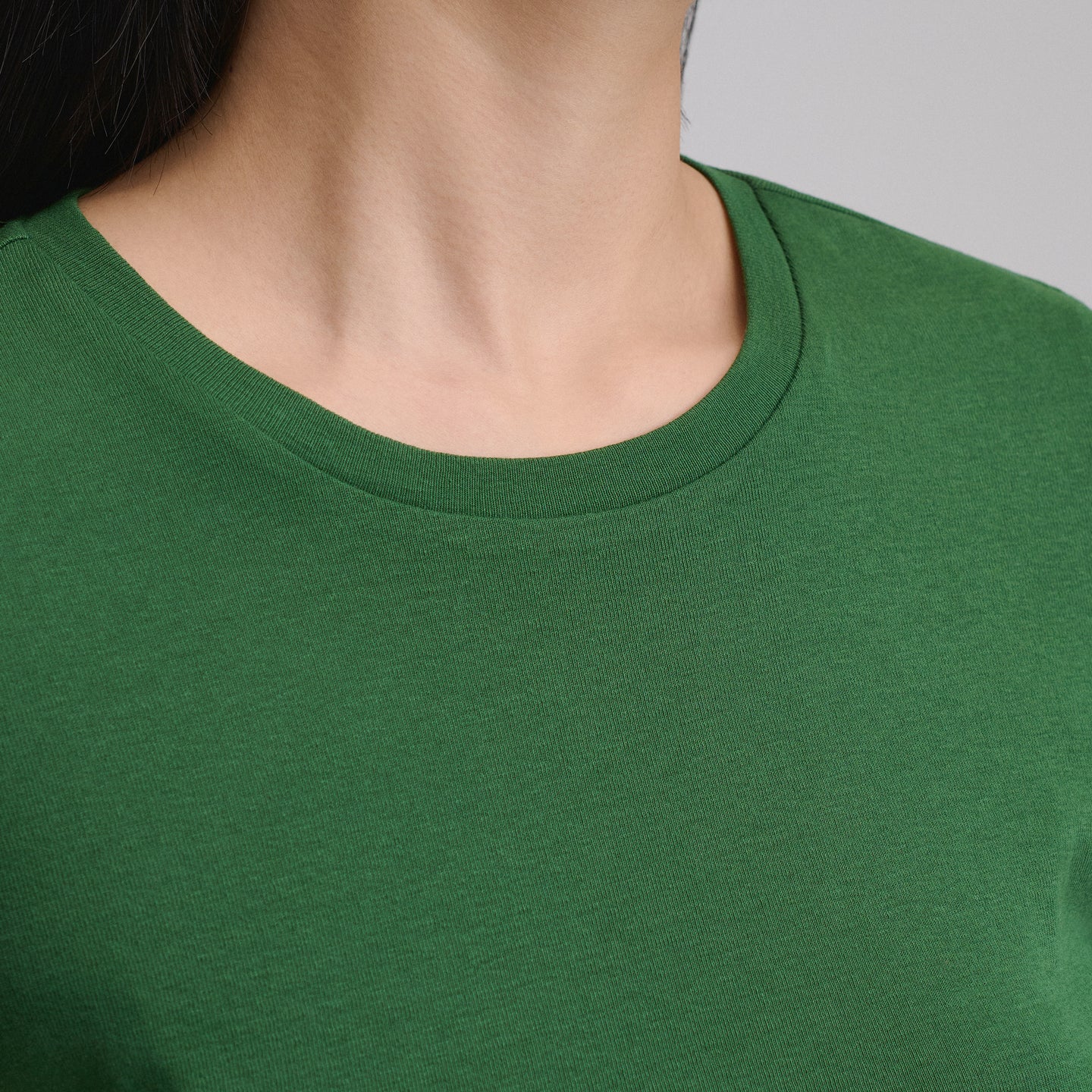 Women's Everyday Short-Sleeve Crewneck T-Shirt-Asparagus-3