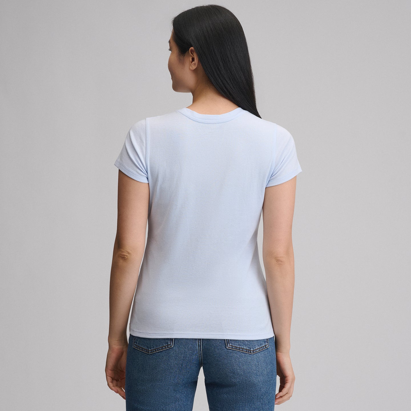 Women's Everyday Short-Sleeve Crewneck T-Shirt-Ice-40