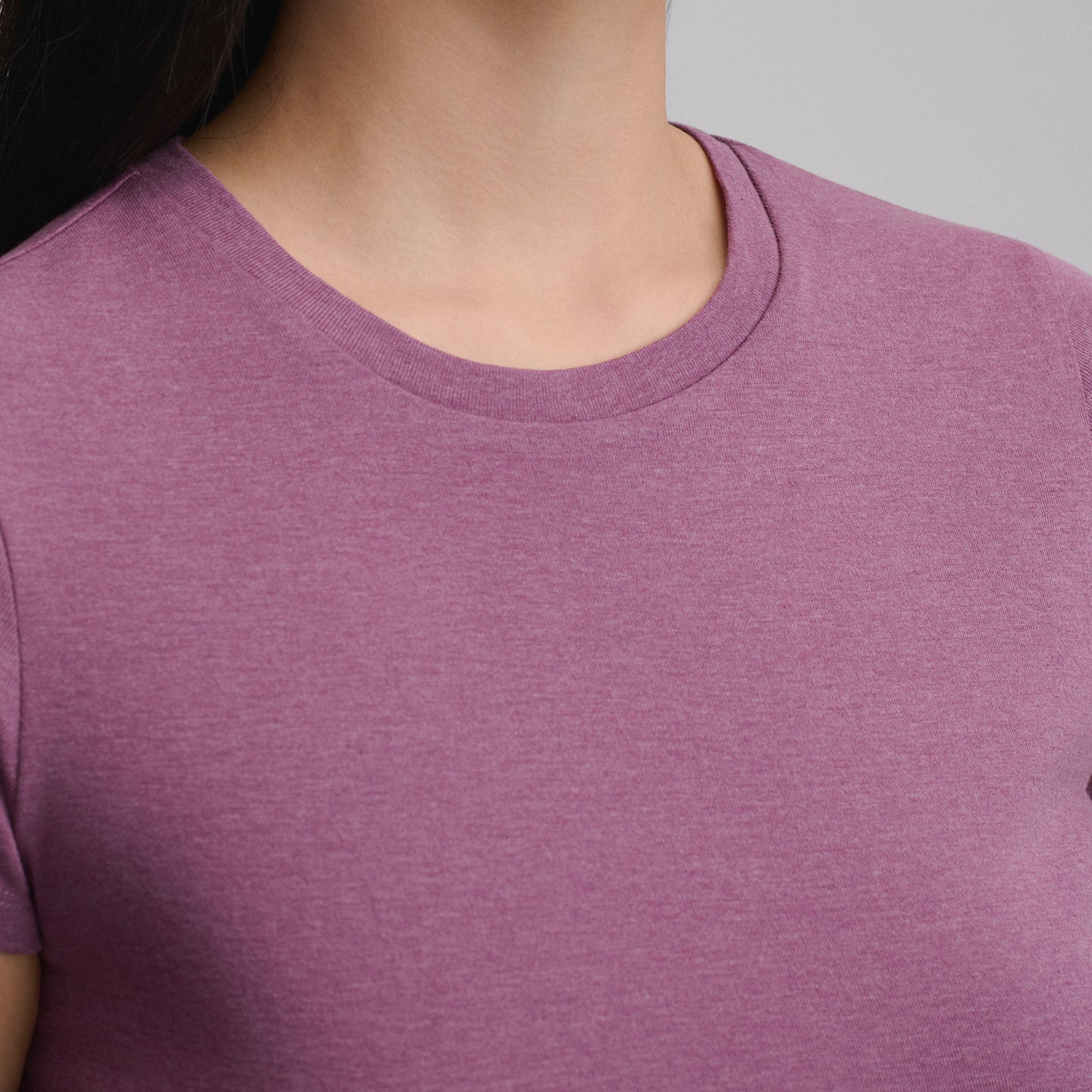 Women's Everyday Short-Sleeve Crewneck T-Shirt-Deep Wisteria-45