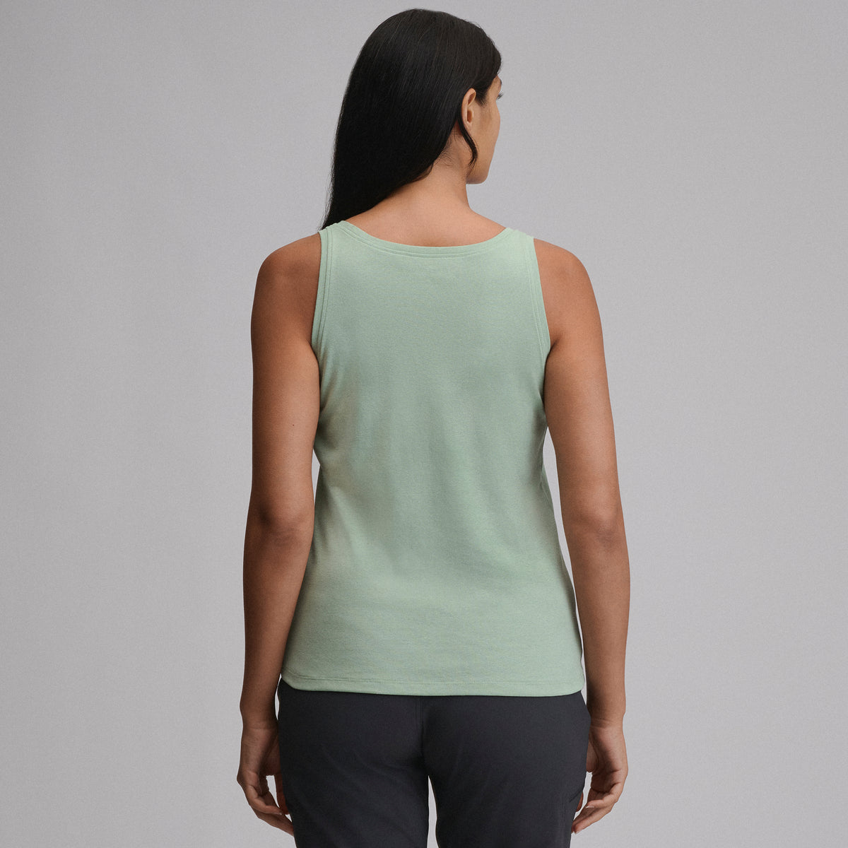 Women's Everyday Scoop-Neck Tank-Limestone-36