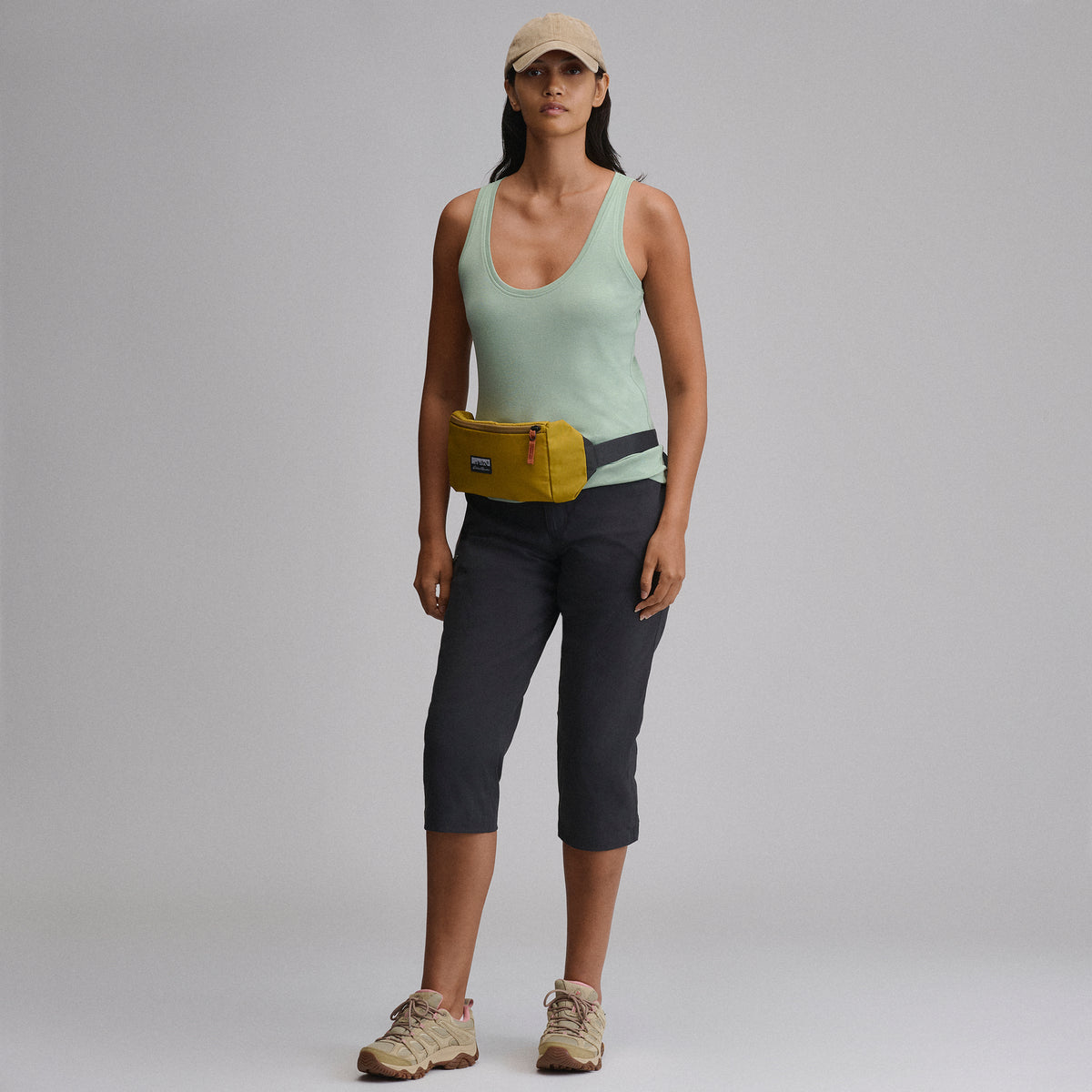 Women's Everyday Scoop-Neck Tank-Limestone-38