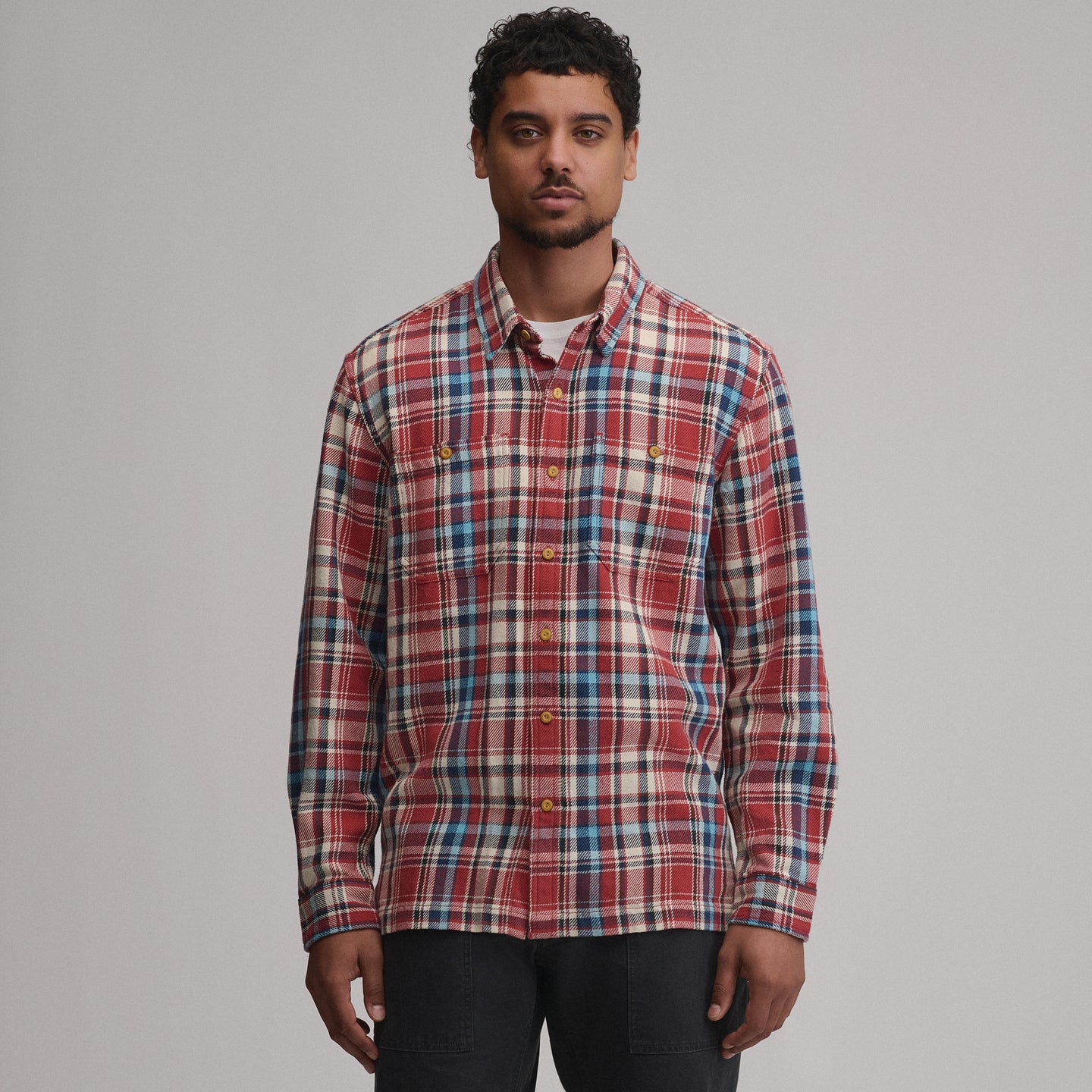 Men's Dawn Patrol Long-Sleeve Shirt-Mineralrd-1