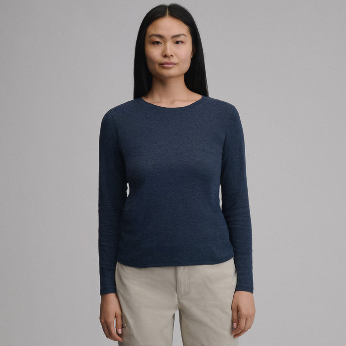 Women's Everyday Long-Sleeve Crewneck T-Shirt