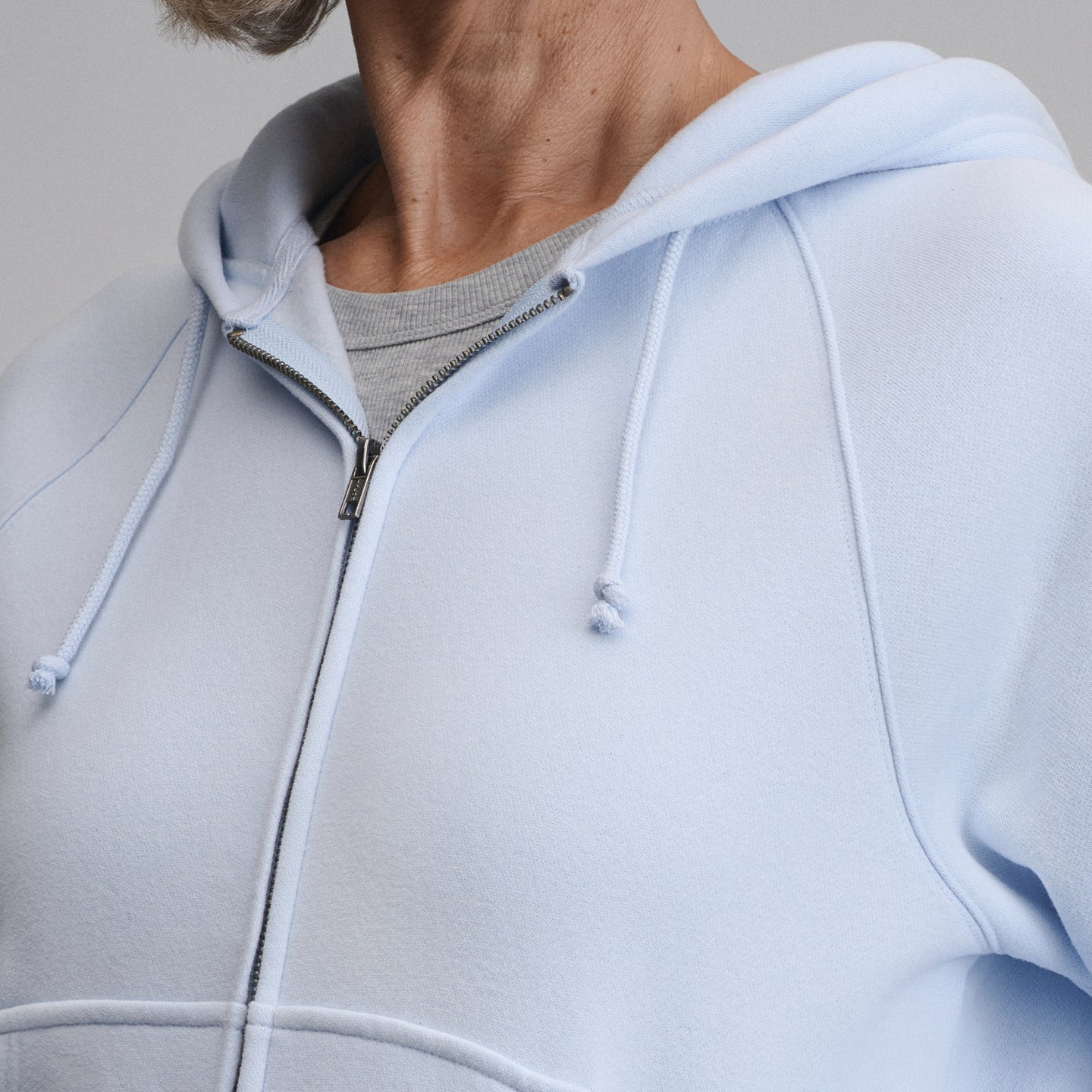 Women's Vintage Soft Full-Zip Hoodie-Ice-3