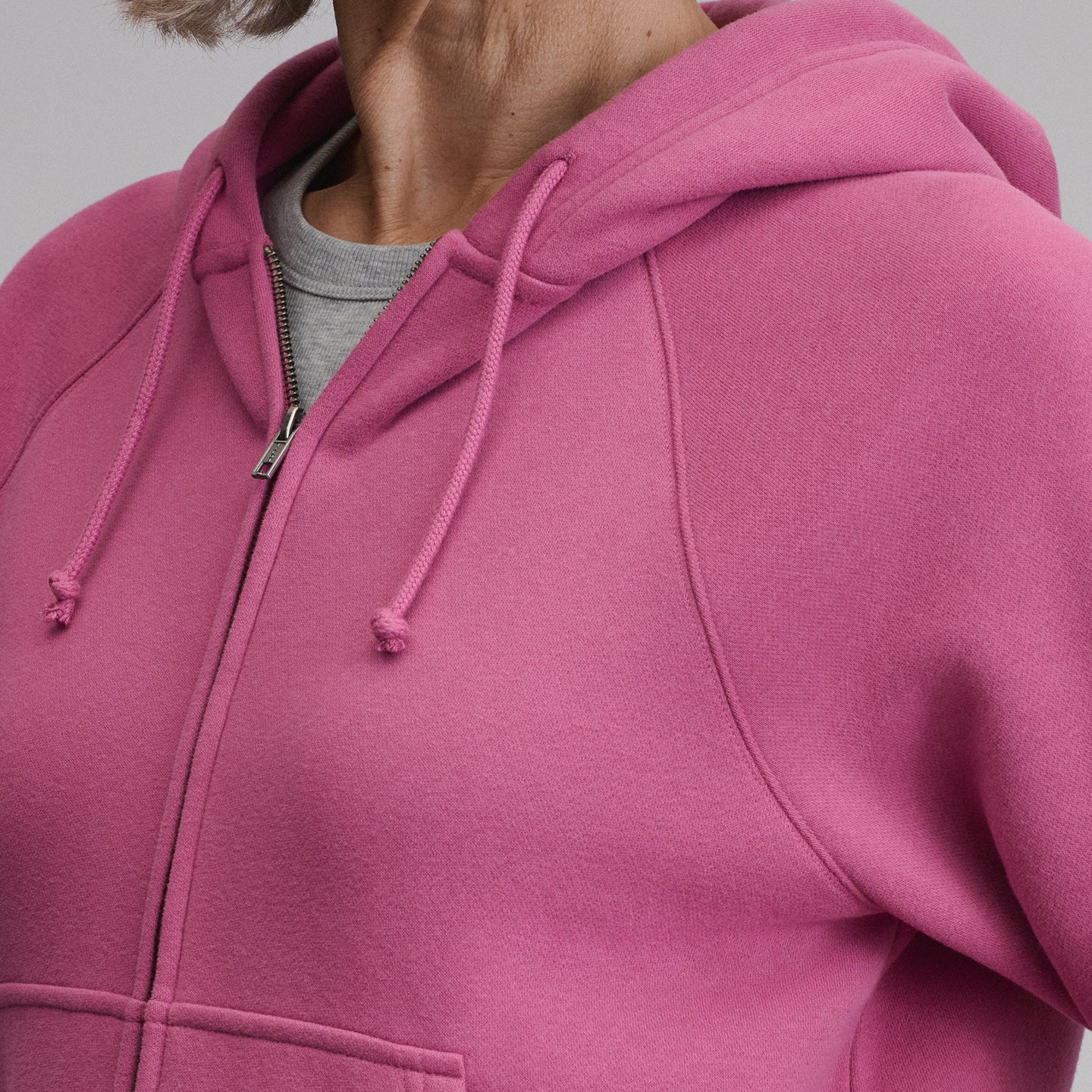 Women's Vintage Soft Full-Zip Hoodie-Dusty Rose-17