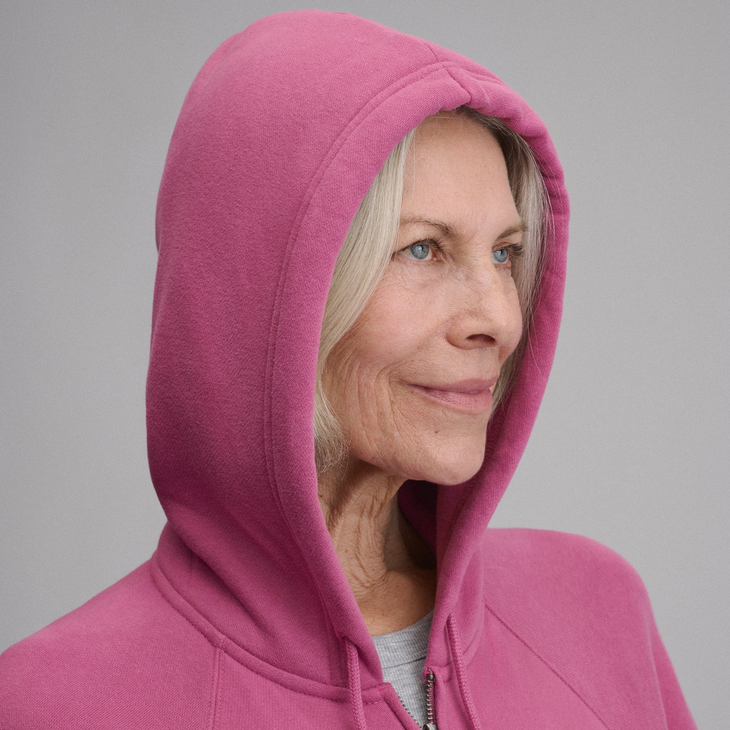 Women's Vintage Soft Full-Zip Hoodie-Dusty Rose-18