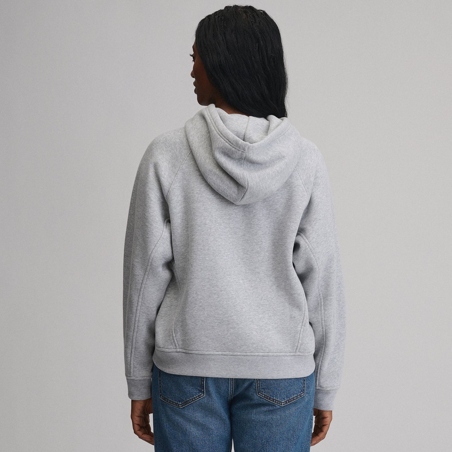 Women's Vintage Soft Pullover Hoodie-Htr Gray-12