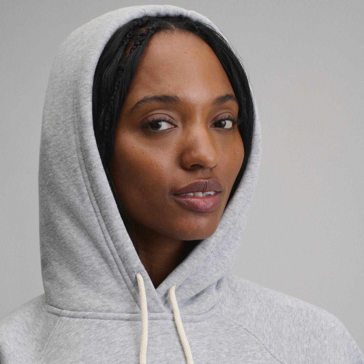 Women's Vintage Soft Pullover Hoodie-Htr Gray-14