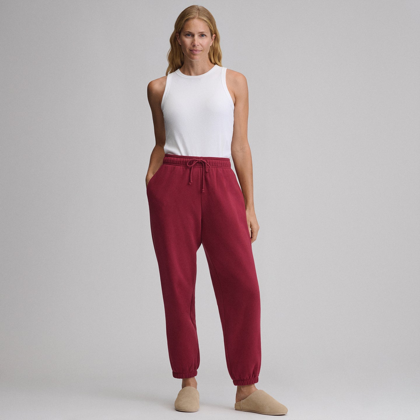 Women's Vintage Soft Relaxed Fit Jogger Sweatpants-Blossom-16