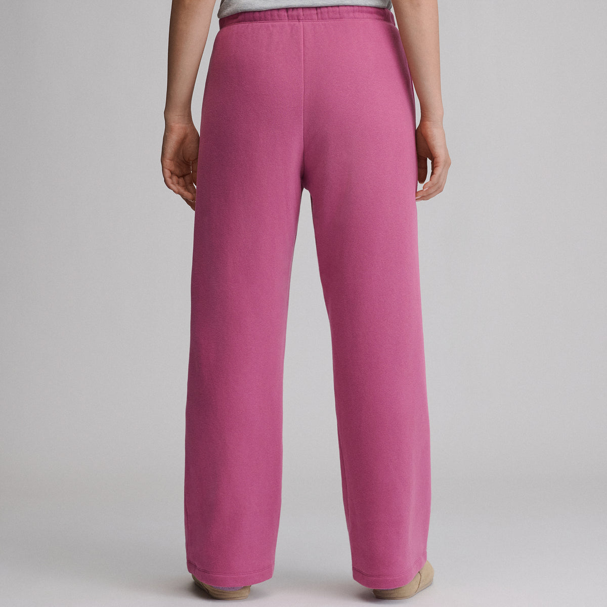 Women's Vintage Soft Relaxed Fit Wide Leg Sweatpants-Dusty Rose-10
